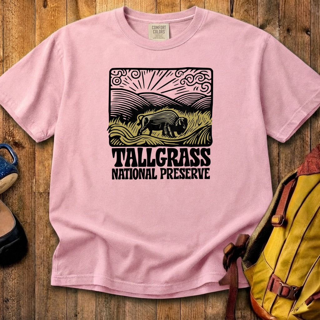 Tallgrass National Preserve Cotton T-Shirt