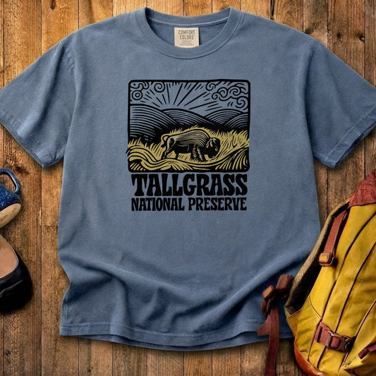 Tallgrass National Preserve Cotton T-Shirt