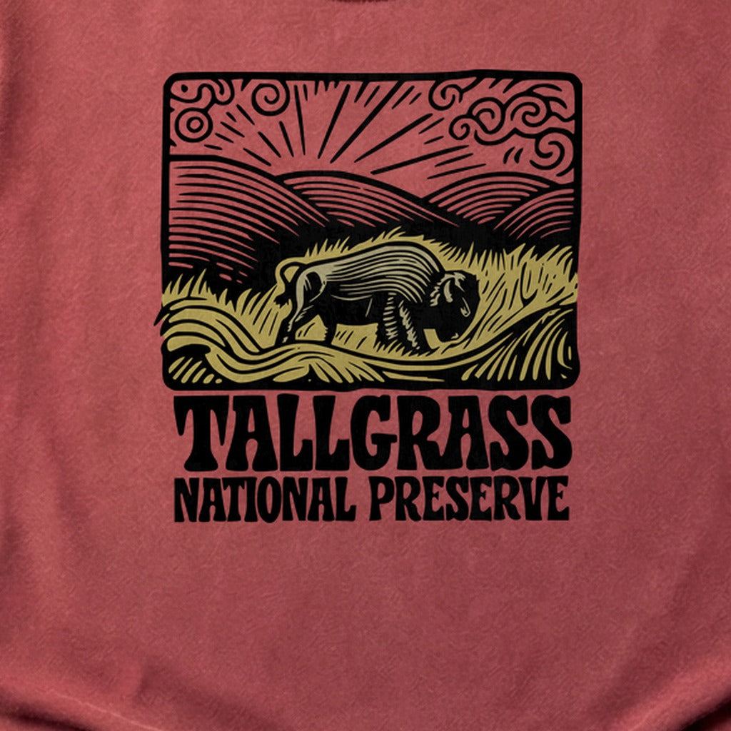 Tallgrass National Preserve Cotton T-Shirt