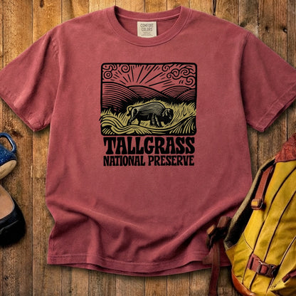 Tallgrass National Preserve Cotton T-Shirt