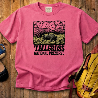 Tallgrass National Preserve Cotton T-Shirt