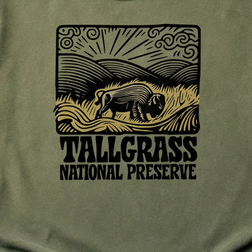 Tallgrass National Preserve Cotton T-Shirt