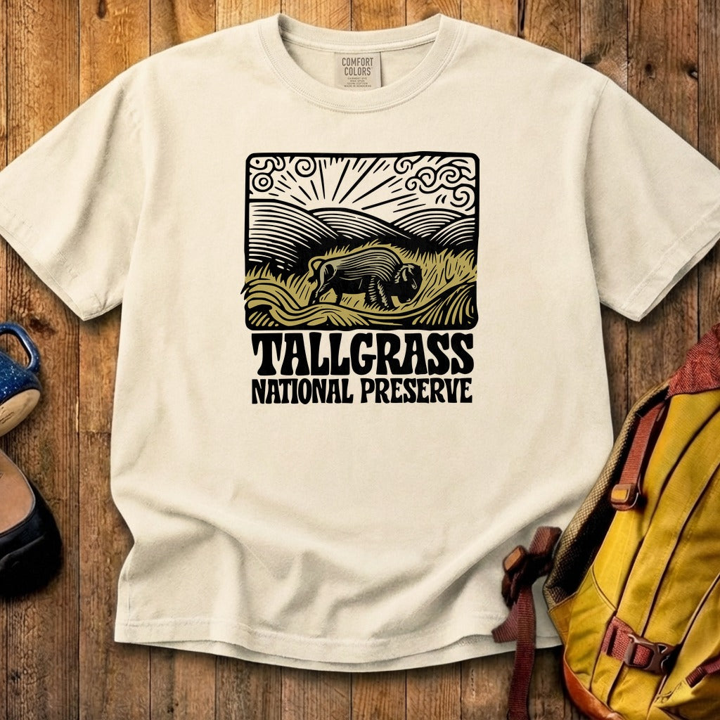 Tallgrass National Preserve Cotton T-Shirt