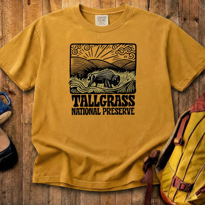Tallgrass National Preserve Cotton T-Shirt