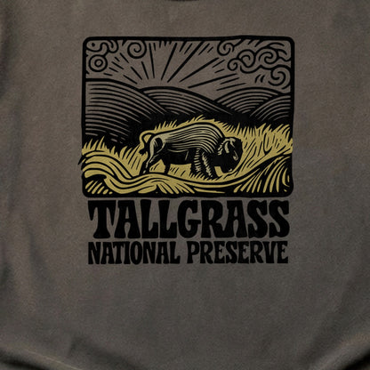 Tallgrass National Preserve Cotton T-Shirt