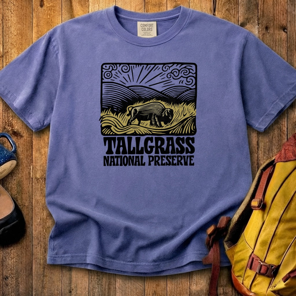 Tallgrass National Preserve Cotton T-Shirt