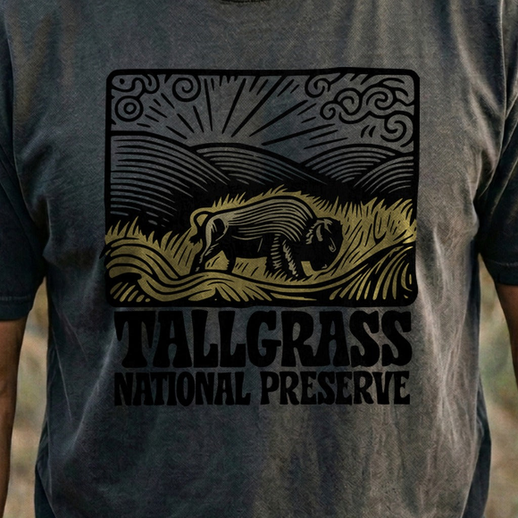 Tallgrass National Preserve Cotton T-Shirt