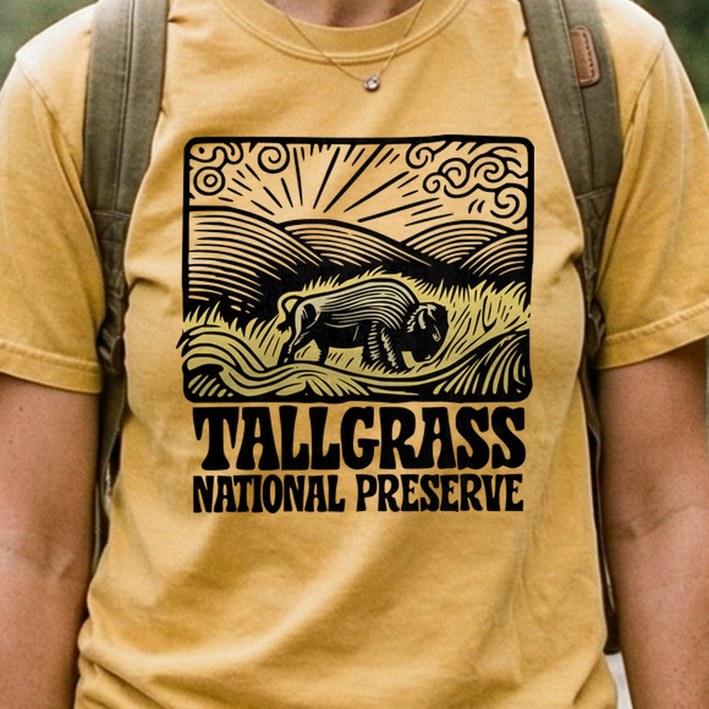 Tallgrass National Preserve Cotton T-Shirt