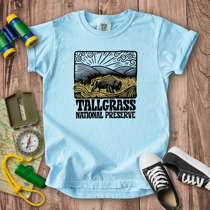 Tallgrass National Preserve Kids Cotton T-Shirt