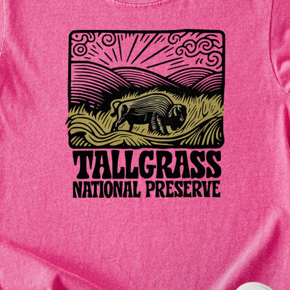 Tallgrass National Preserve Kids Cotton T-Shirt