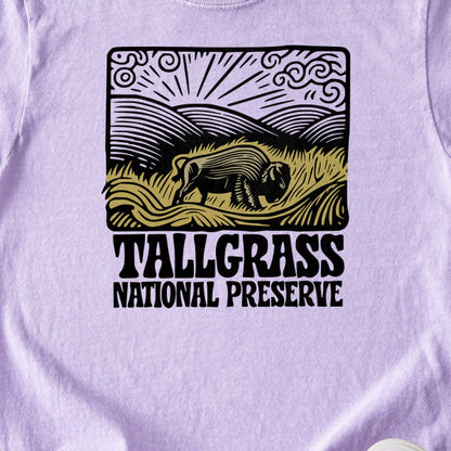 Tallgrass National Preserve Kids Cotton T-Shirt