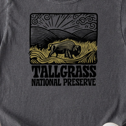 Tallgrass National Preserve Kids Cotton T-Shirt