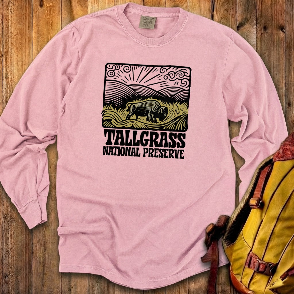 Tallgrass National Preserve Cotton Long Sleeve