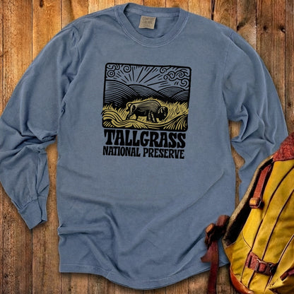 Tallgrass National Preserve Cotton Long Sleeve
