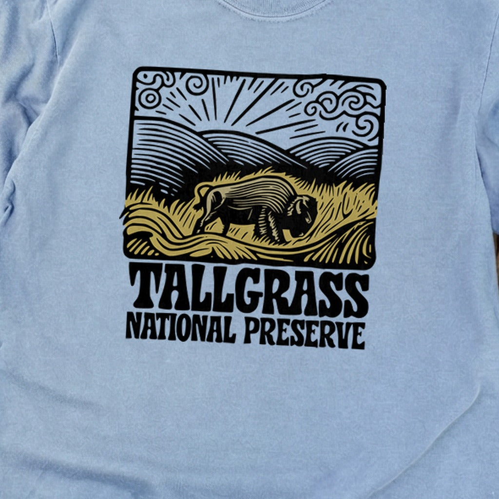 Tallgrass National Preserve Cotton Long Sleeve