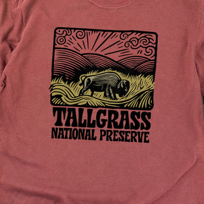 Tallgrass National Preserve Cotton Long Sleeve