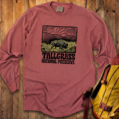 Tallgrass National Preserve Cotton Long Sleeve