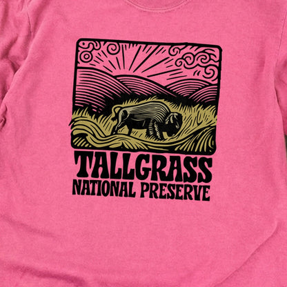 Tallgrass National Preserve Cotton Long Sleeve