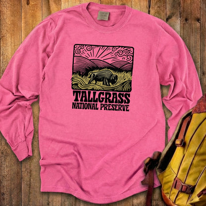 Tallgrass National Preserve Cotton Long Sleeve