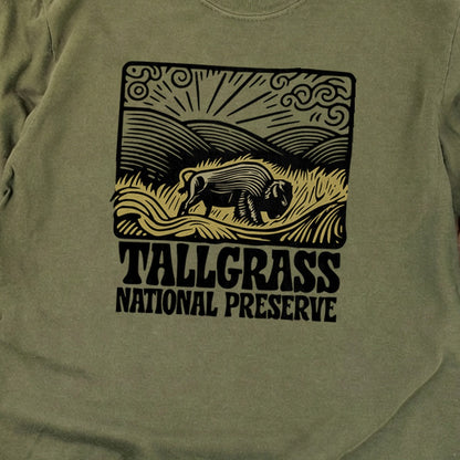 Tallgrass National Preserve Cotton Long Sleeve