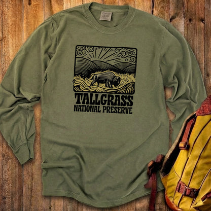 Tallgrass National Preserve Cotton Long Sleeve