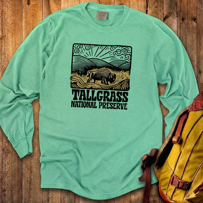 Tallgrass National Preserve Cotton Long Sleeve