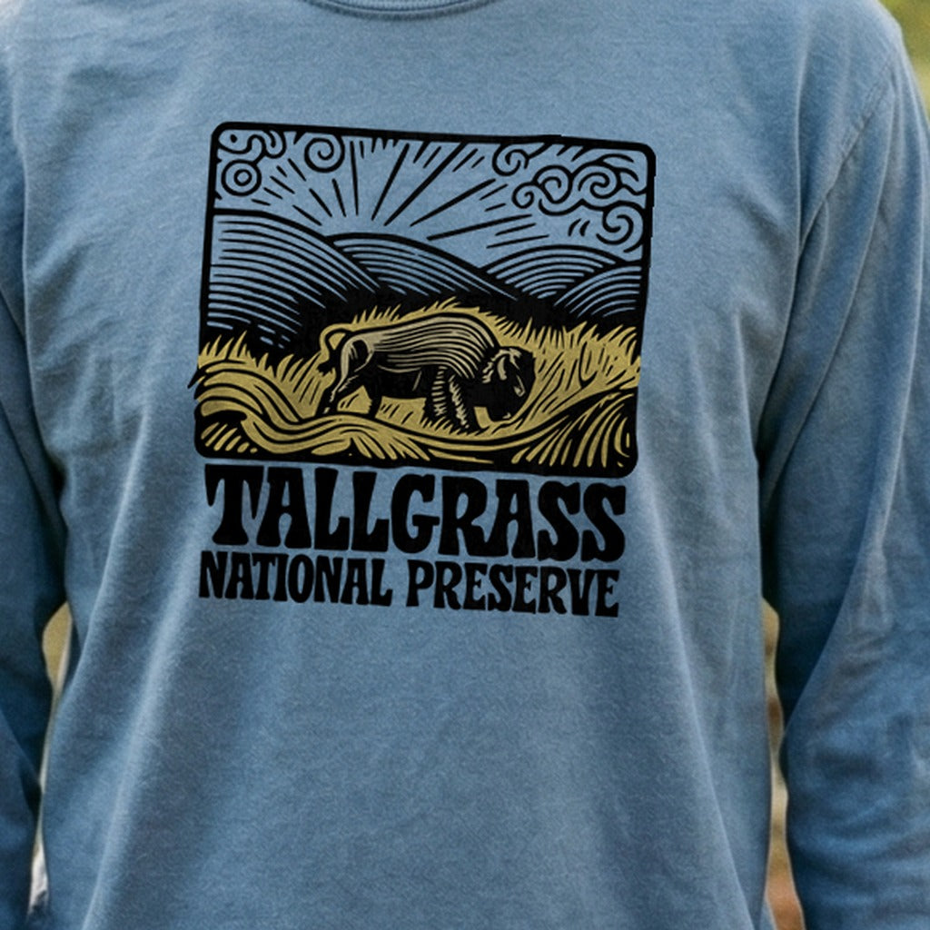 Tallgrass National Preserve Cotton Long Sleeve