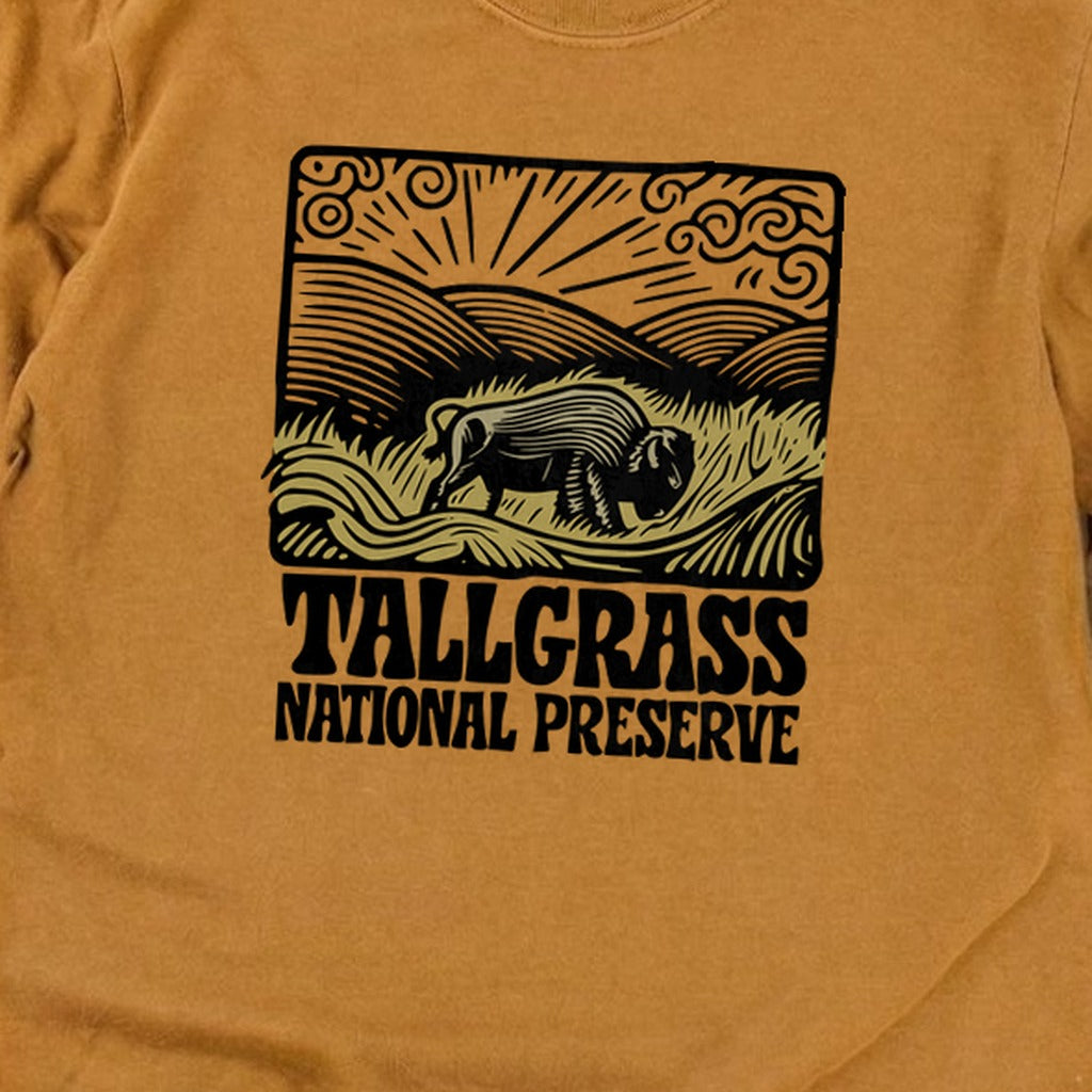 Tallgrass National Preserve Cotton Long Sleeve