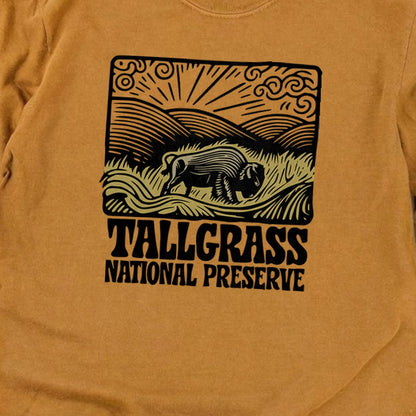 Tallgrass National Preserve Cotton Long Sleeve