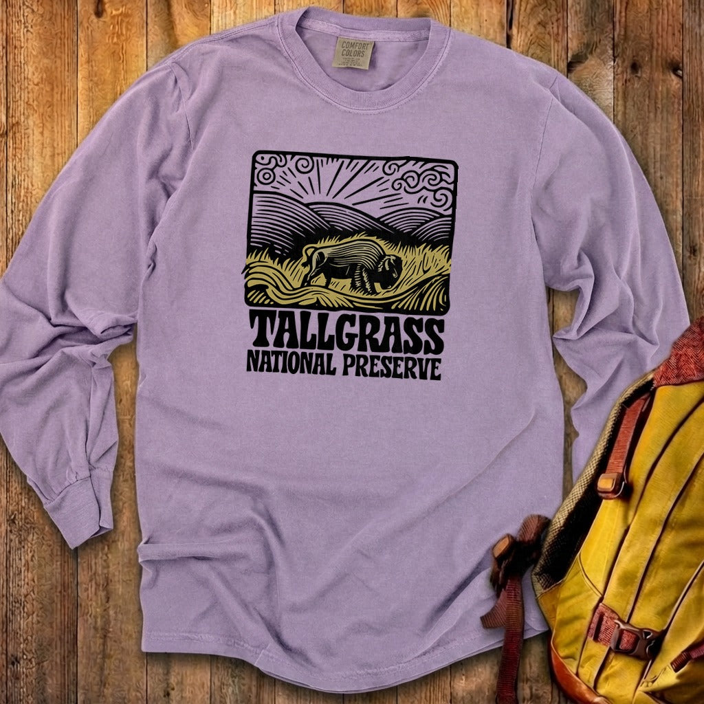 Tallgrass National Preserve Cotton Long Sleeve