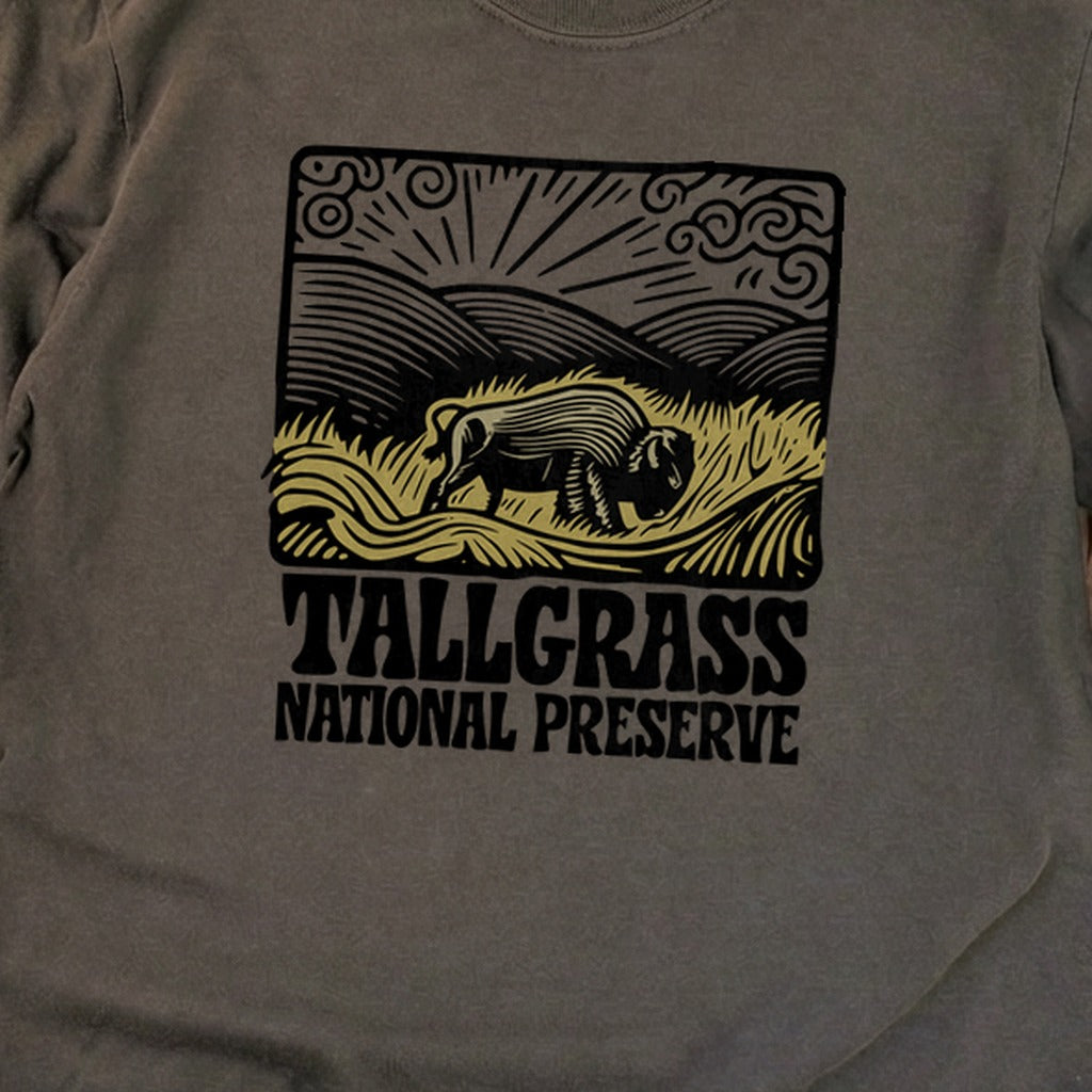 Tallgrass National Preserve Cotton Long Sleeve