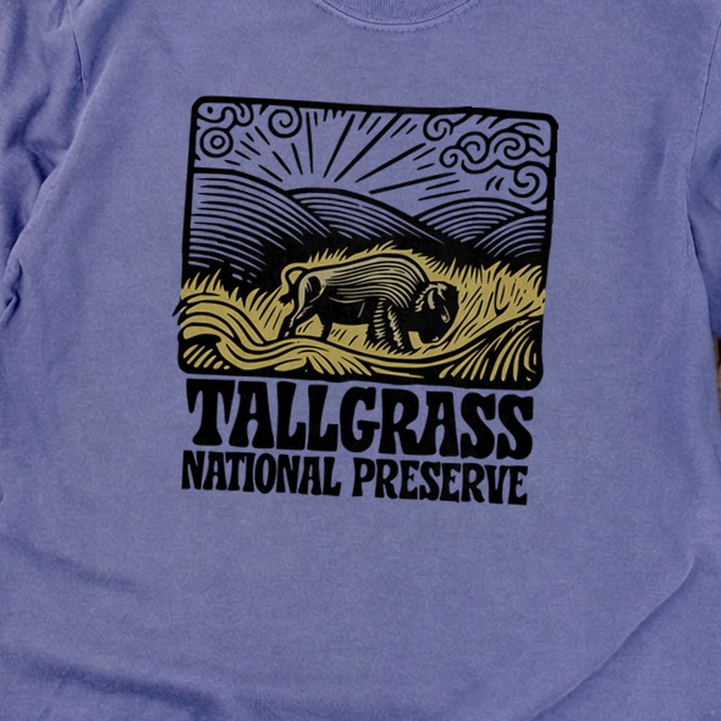 Tallgrass National Preserve Cotton Long Sleeve
