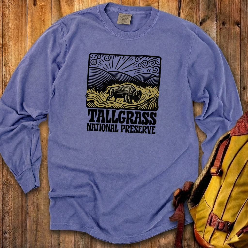 Tallgrass National Preserve Cotton Long Sleeve
