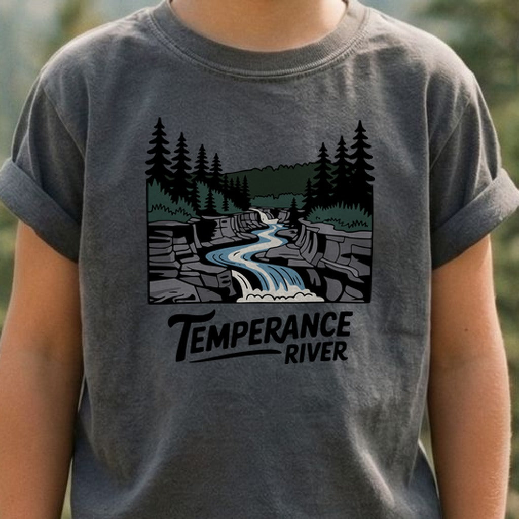 Temperance River State Park Kids Cotton T-Shirt