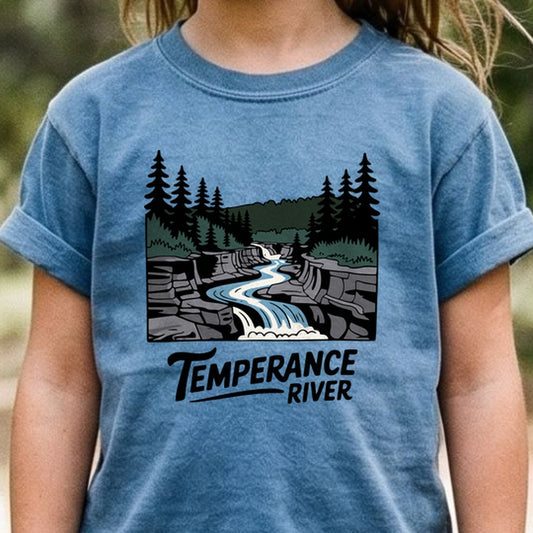 Temperance River State Park Kids Cotton T-Shirt