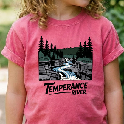 Temperance River State Park Kids Cotton T-Shirt