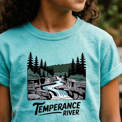 Temperance River State Park Kids Cotton T-Shirt