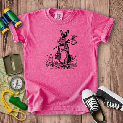 The Barehemian Hare Kids Cotton T-Shirt