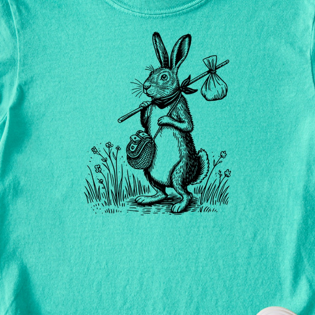 The Barehemian Hare Kids Cotton T-Shirt