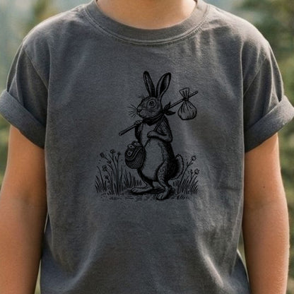 The Barehemian Hare Kids Cotton T-Shirt