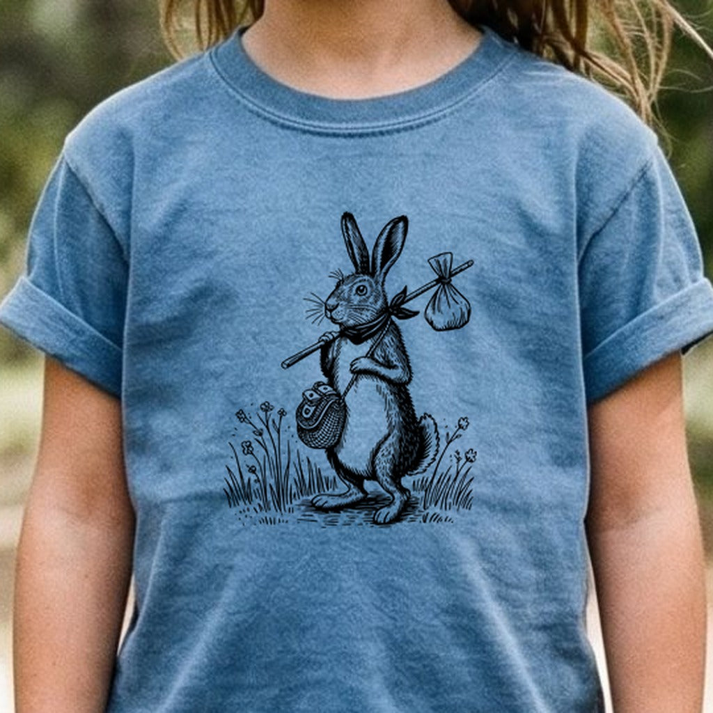 The Barehemian Hare Kids Cotton T-Shirt