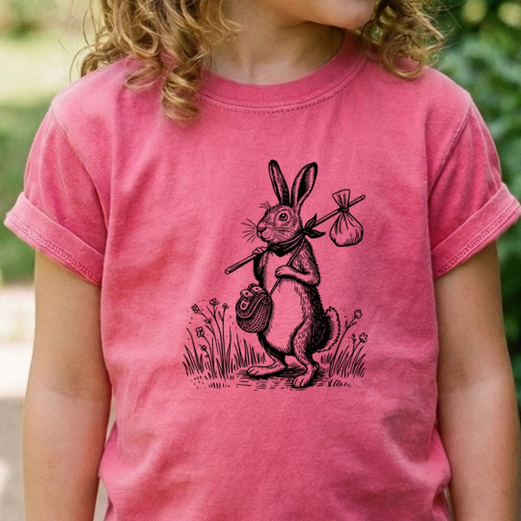 The Barehemian Hare Kids Cotton T-Shirt