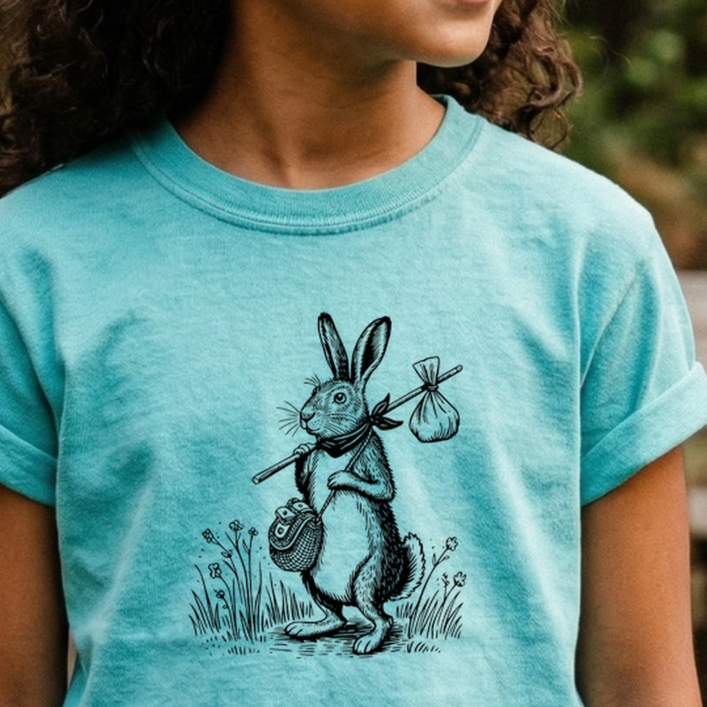 The Barehemian Hare Kids Cotton T-Shirt