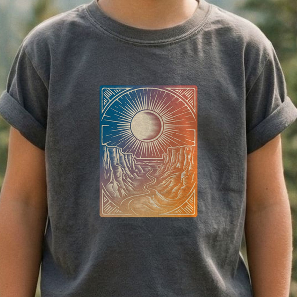 The Horizon Tarot Kids Cotton T-Shirt