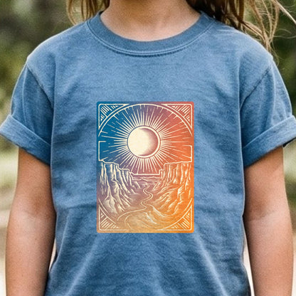 The Horizon Tarot Kids Cotton T-Shirt