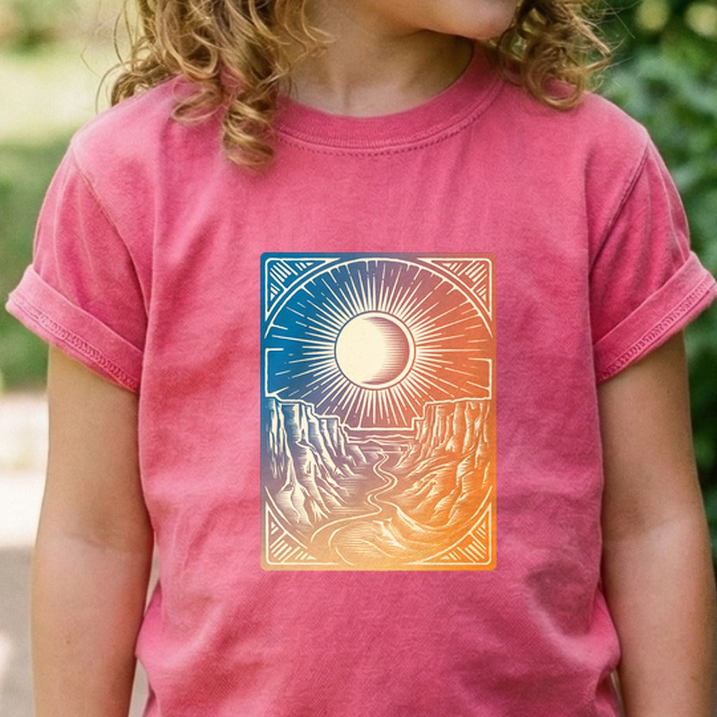 The Horizon Tarot Kids Cotton T-Shirt