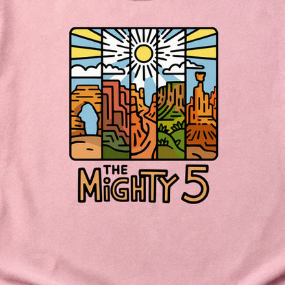 The Mighty 5 Cotton T-Shirt