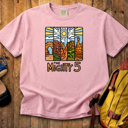 The Mighty 5 Cotton T-Shirt
