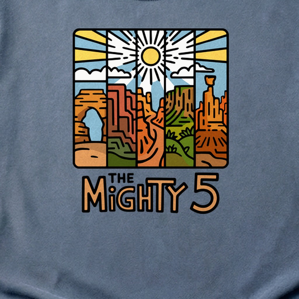 The Mighty 5 Cotton T-Shirt