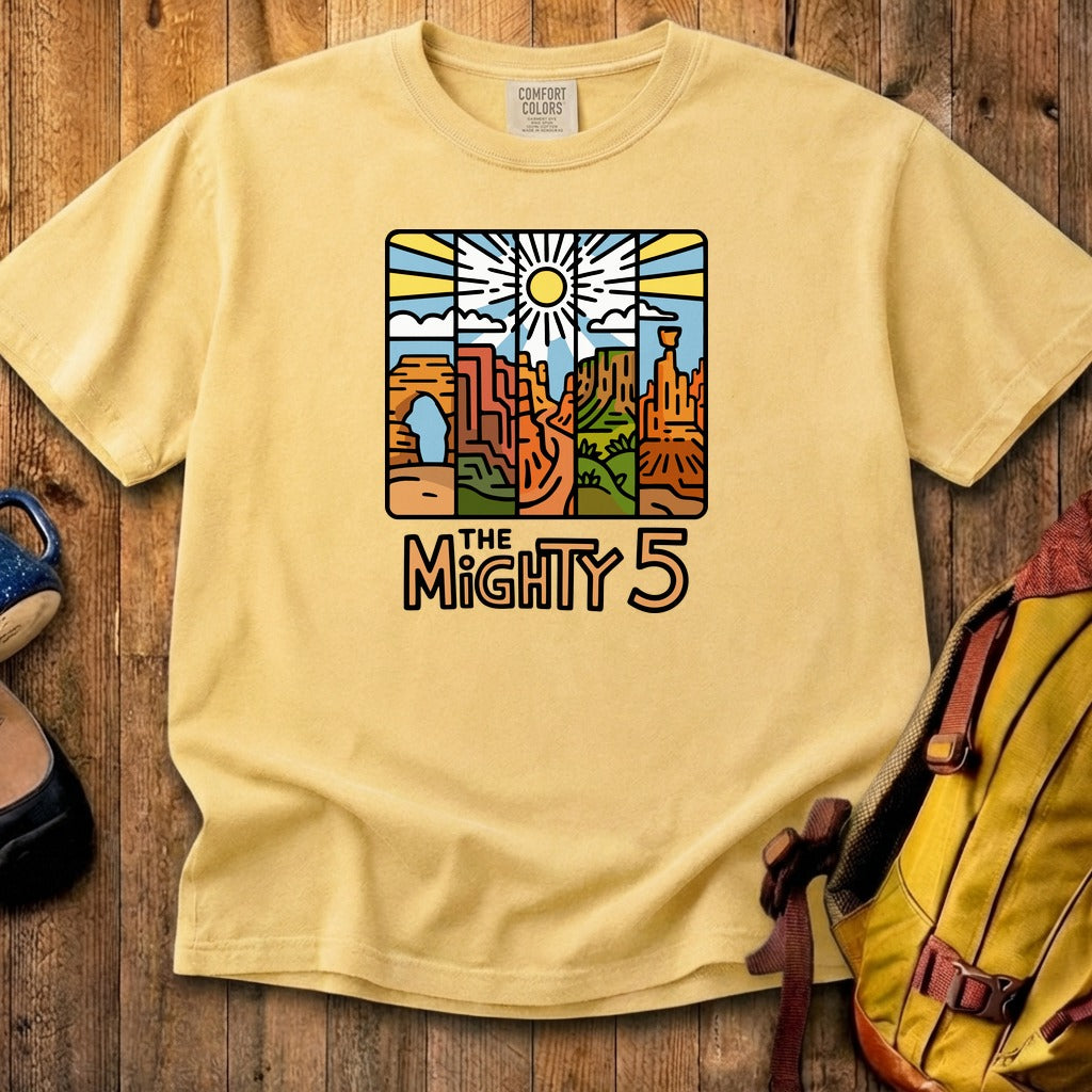 The Mighty 5 Cotton T-Shirt